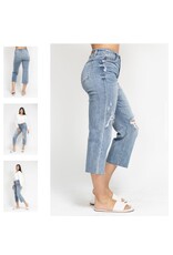 Judy Blue Judy Blue HW Destroy Crop Wide Leg