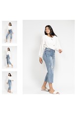 Judy Blue Judy Blue HW Destroy Crop Wide Leg