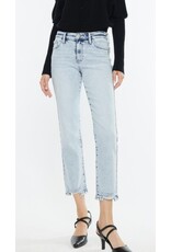 Kancan MR Crop Straight Jeans