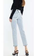 Kancan MR Crop Straight Jeans