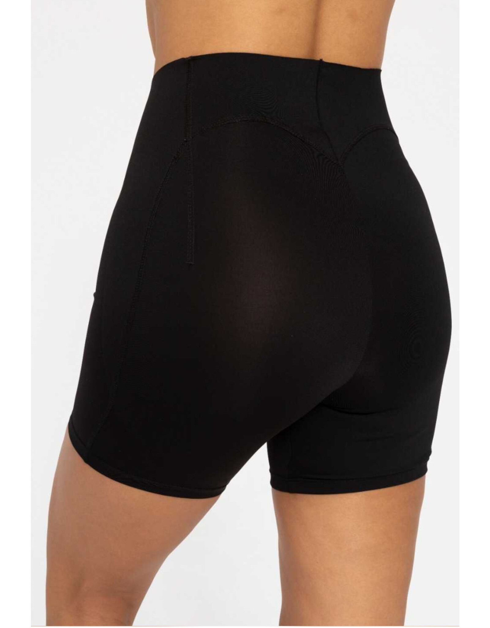 mono b booty lifting black shorts