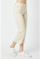Judy Blue Judy Blue HR crop wide leg BONE jeans