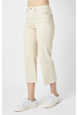 Judy Blue Judy Blue HR crop wide leg BONE jeans