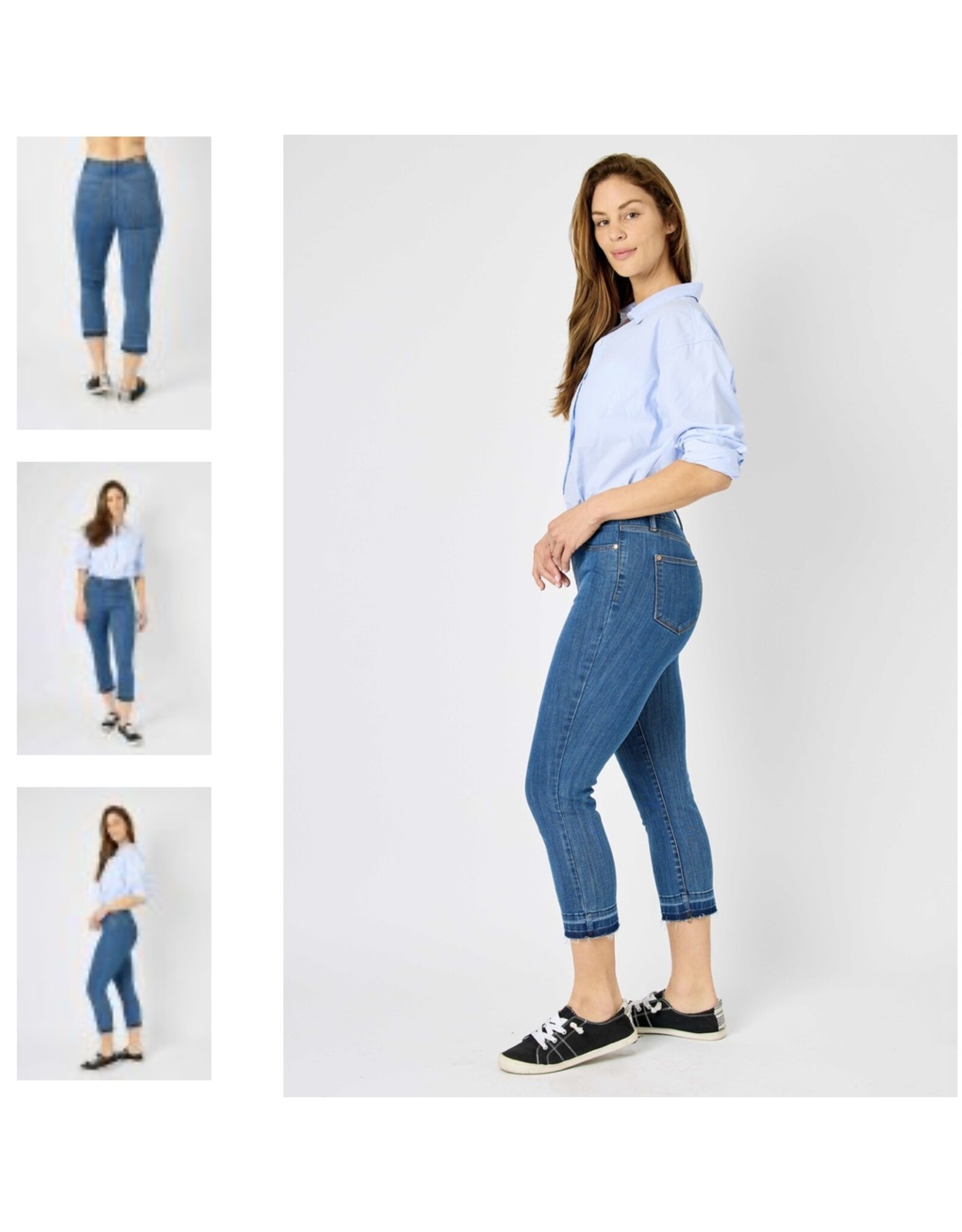 Judy Blue Judy Blue HW pull on capri jeans