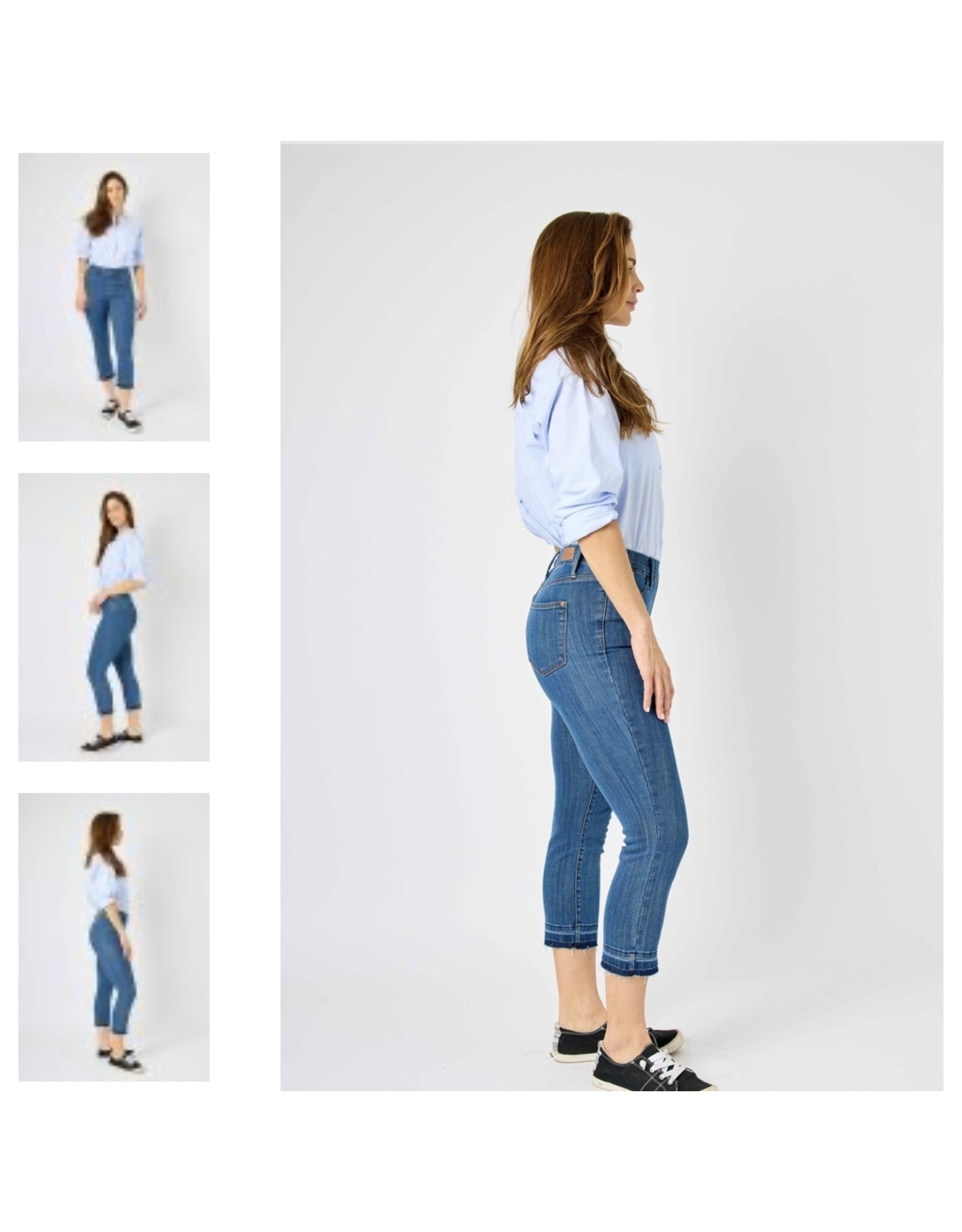 Judy Blue Judy Blue HW pull on capri jeans