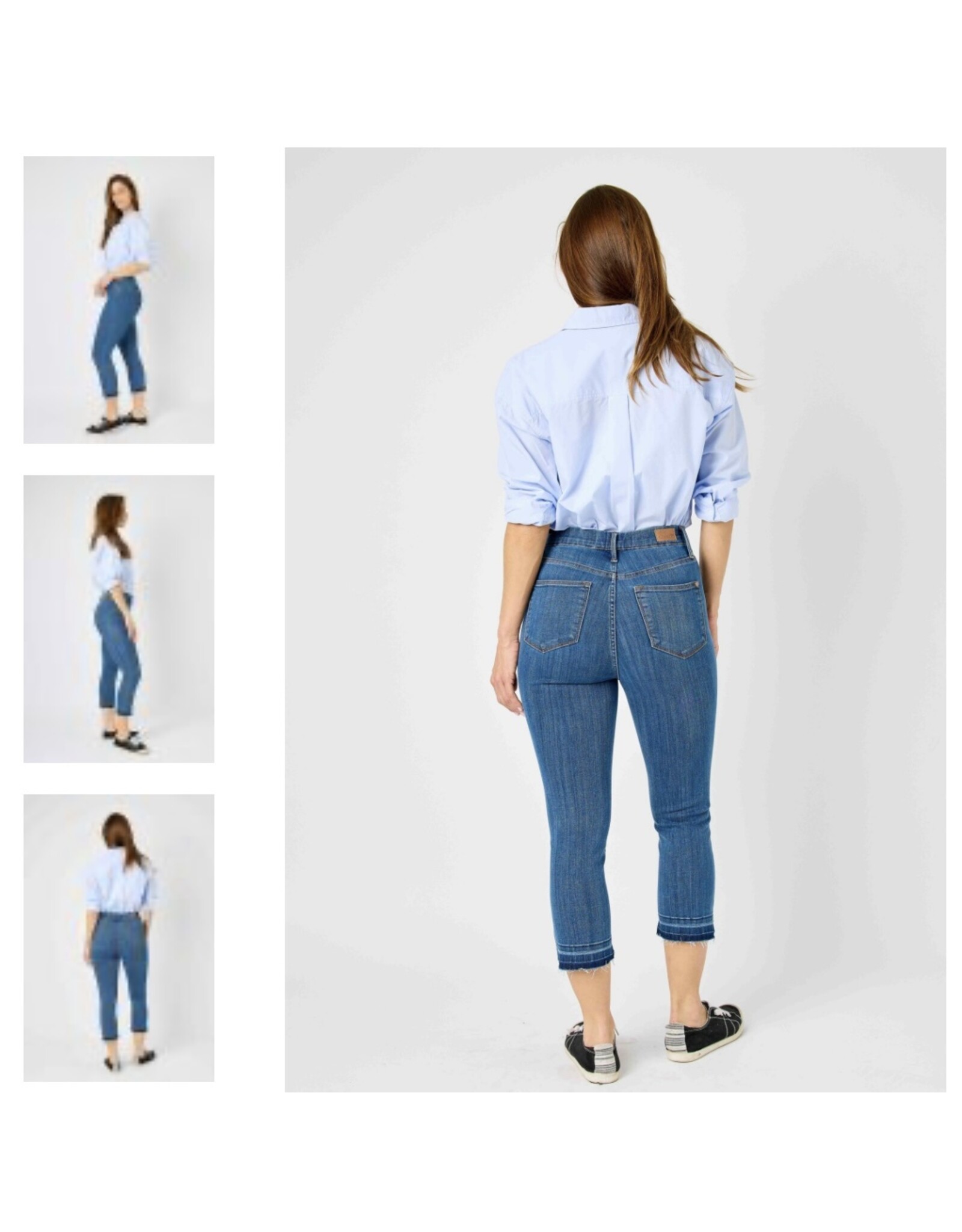 Judy Blue Judy Blue HW pull on capri jeans