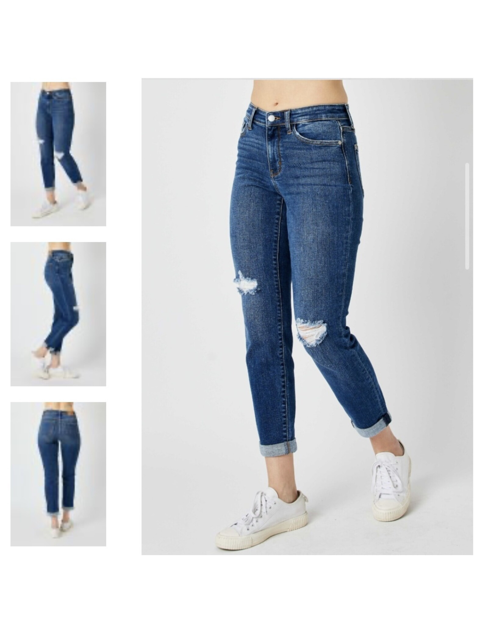 Judy Blue Judy Blue MR Destroy Slim Denim