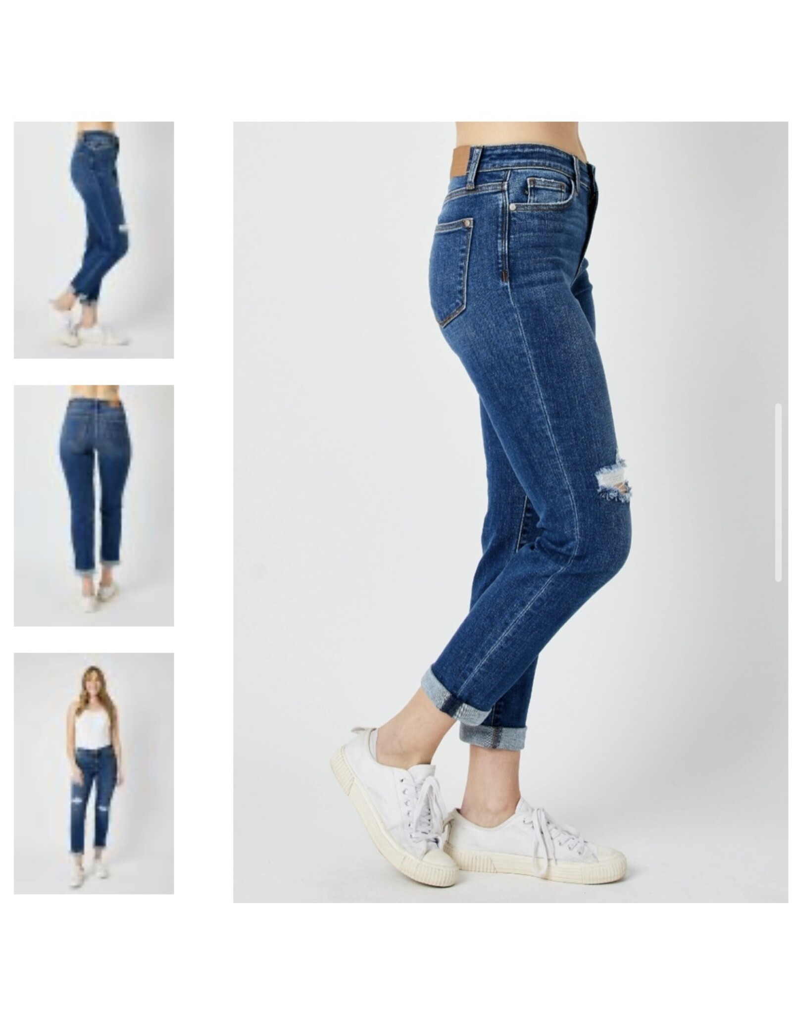 Judy Blue Judy Blue MR Destroy Slim Denim