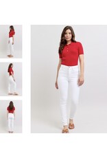 Judy Blue Judy Blue HW White Skinny Jean