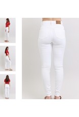 Judy Blue Judy Blue HW White Skinny Jean