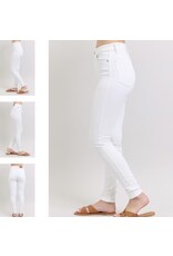 Judy Blue Judy Blue HW White Skinny Jean