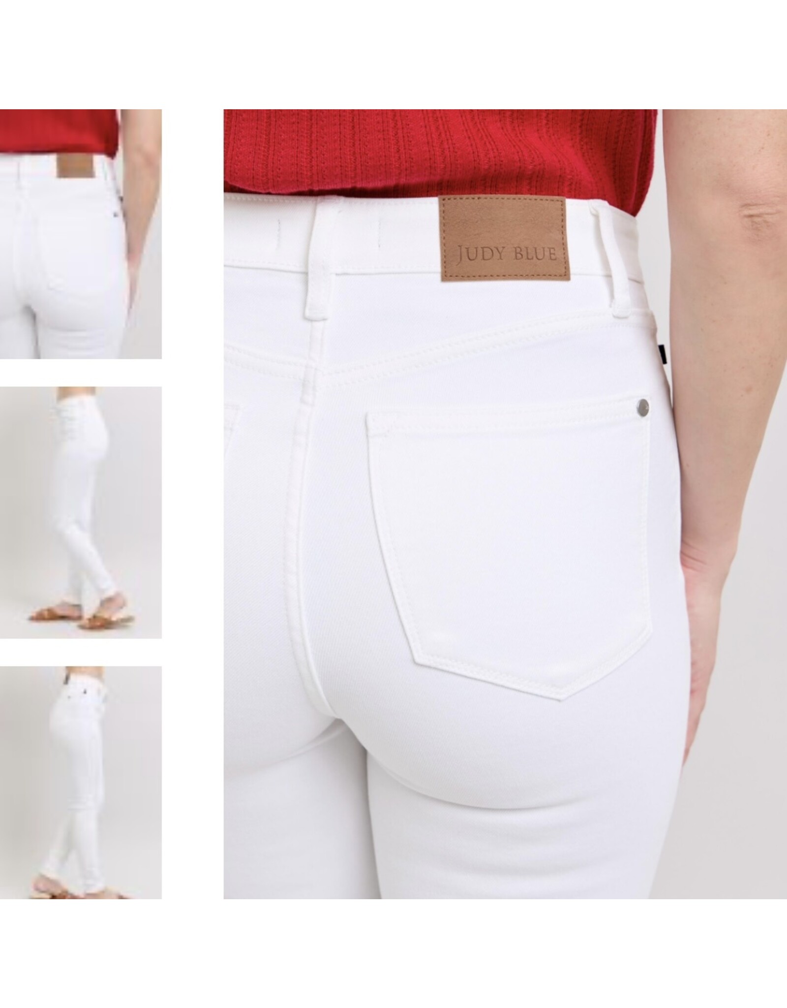Judy Blue Judy Blue HW White Skinny Jean