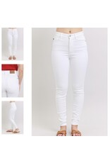 Judy Blue Judy Blue HW White Skinny Jean
