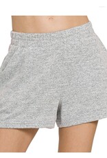 soft melange hacci shorts