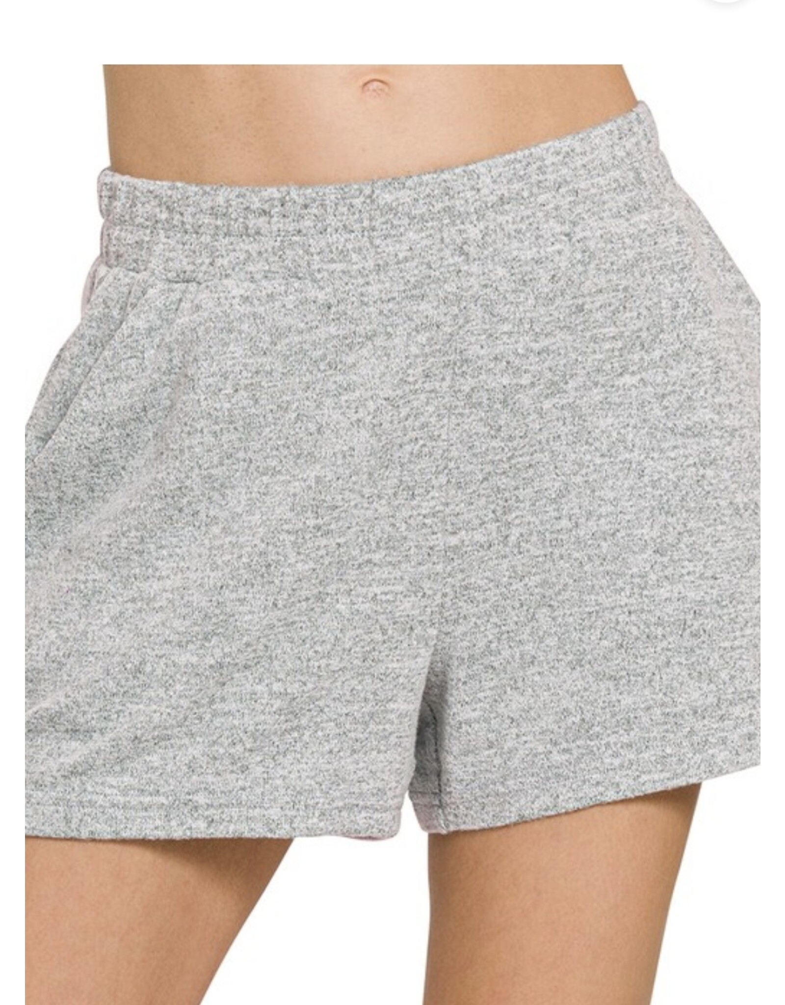 soft melange hacci shorts