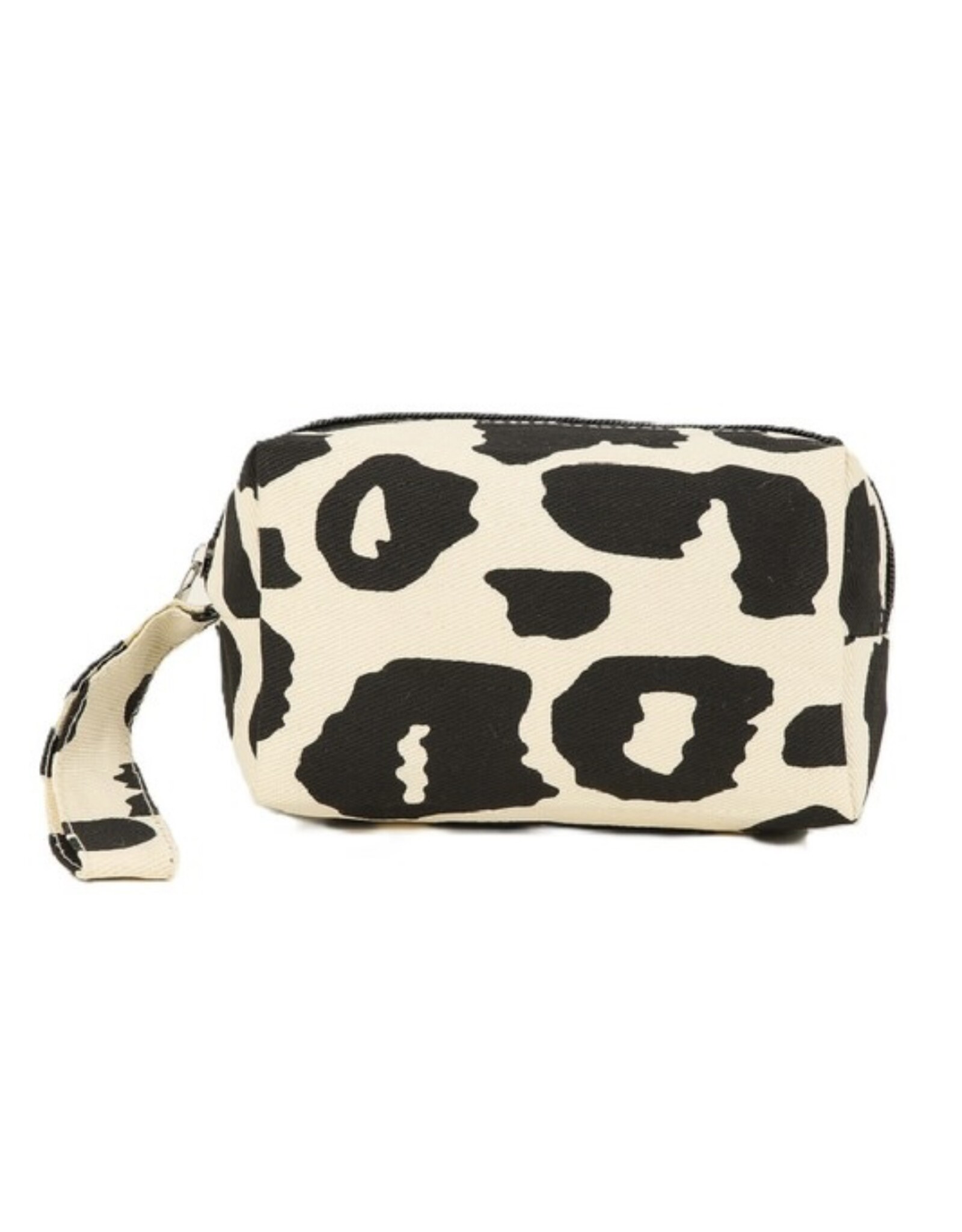 Leopard cosmetic makeup travel bag