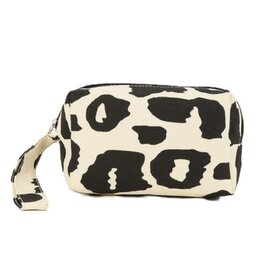 Leopard cosmetic makeup travel bag