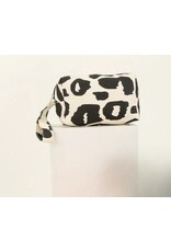 Leopard cosmetic makeup travel bag