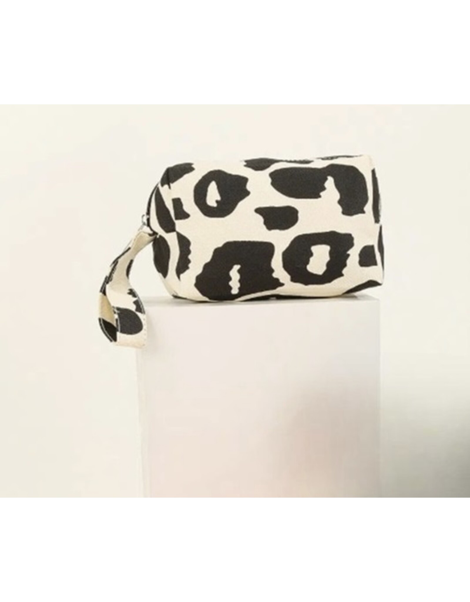 Leopard cosmetic makeup travel bag