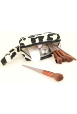 Leopard cosmetic makeup travel bag
