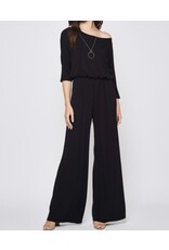 Navy jumpsuit w/ sleeves