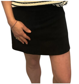 Buttery soft black skort