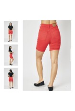 Judy Blue Judy Blue Red Bermuda Shorts