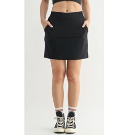 mono b A-LINE BLACK SKORT APS7291