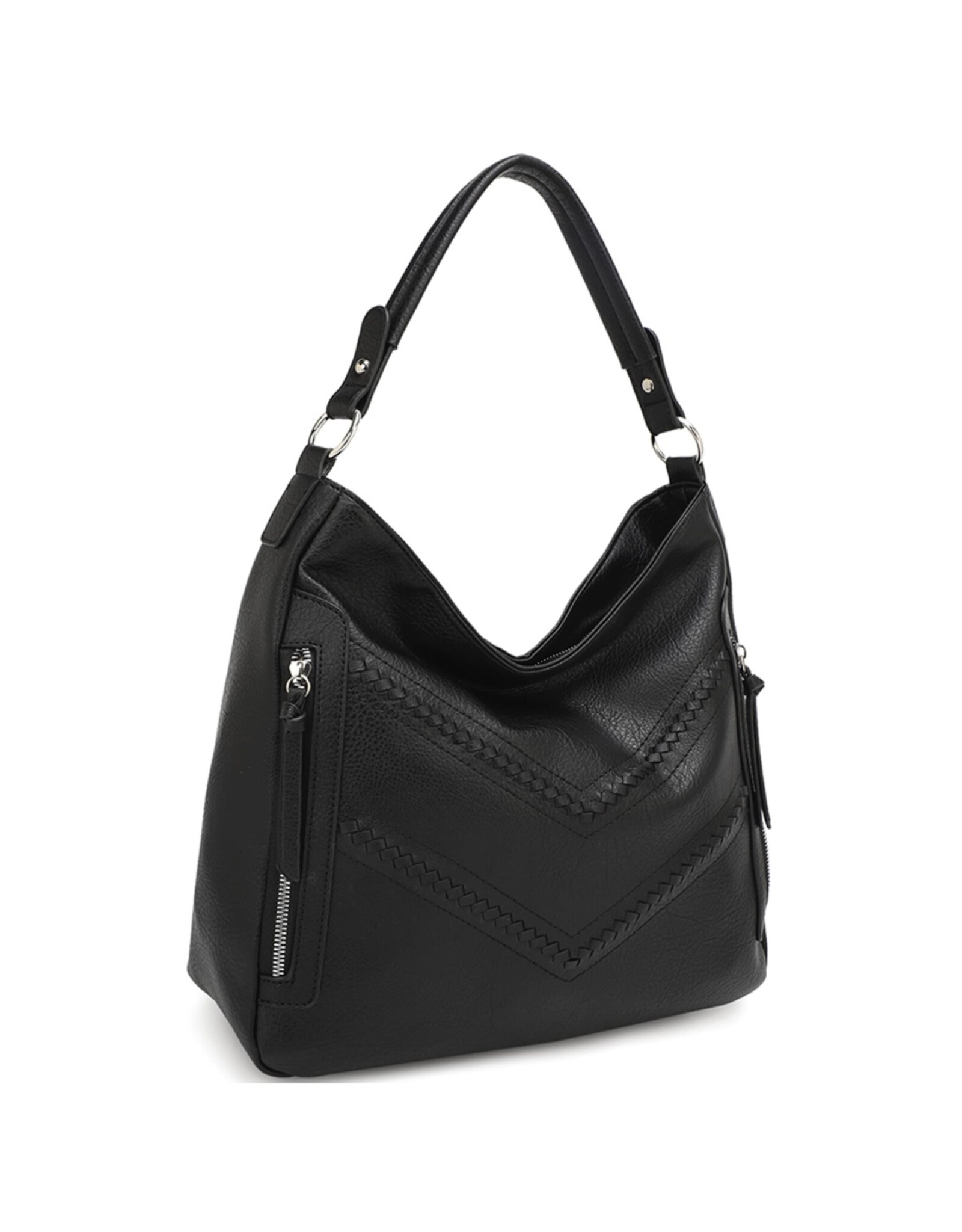 JOIA SHOULDER ZIPPERED HOBO BAG