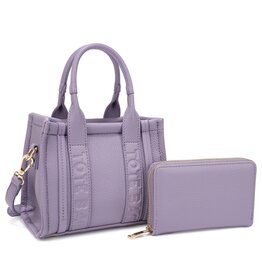JOIA 2 in 1 handle tote bag w/ wallet set