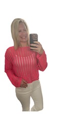 Miss sparkling Open knit sweater