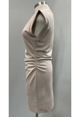 Sleeveless dress w/ cinched waist