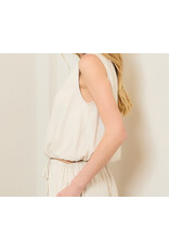 Linen sleeveless top
