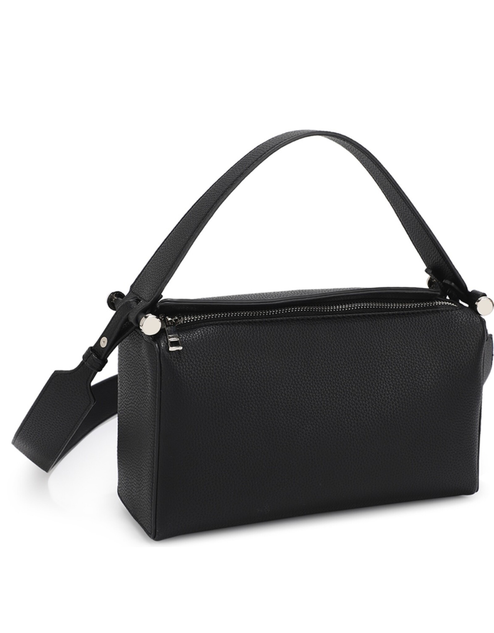 JOIA Textured thick handle satchel