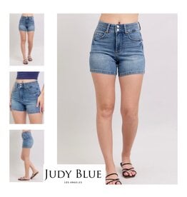 Judy Blue Judy Blue  HW tummy control double waist shorts