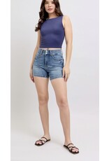 Judy Blue Judy Blue  HW tummy control double waist shorts