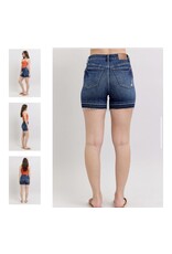 Judy Blue Judy Blue HW Tummy Control Destroy Release Hem Shorts