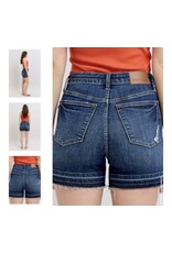 Judy Blue Judy Blue HW Tummy Control Destroy Release Hem Shorts