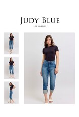 Judy Blue Judy Blue  HW Tummy Control Cuff Capri
