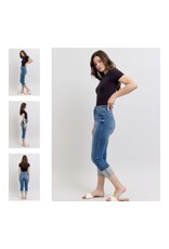 Judy Blue Judy Blue  HW Tummy Control Cuff Capri