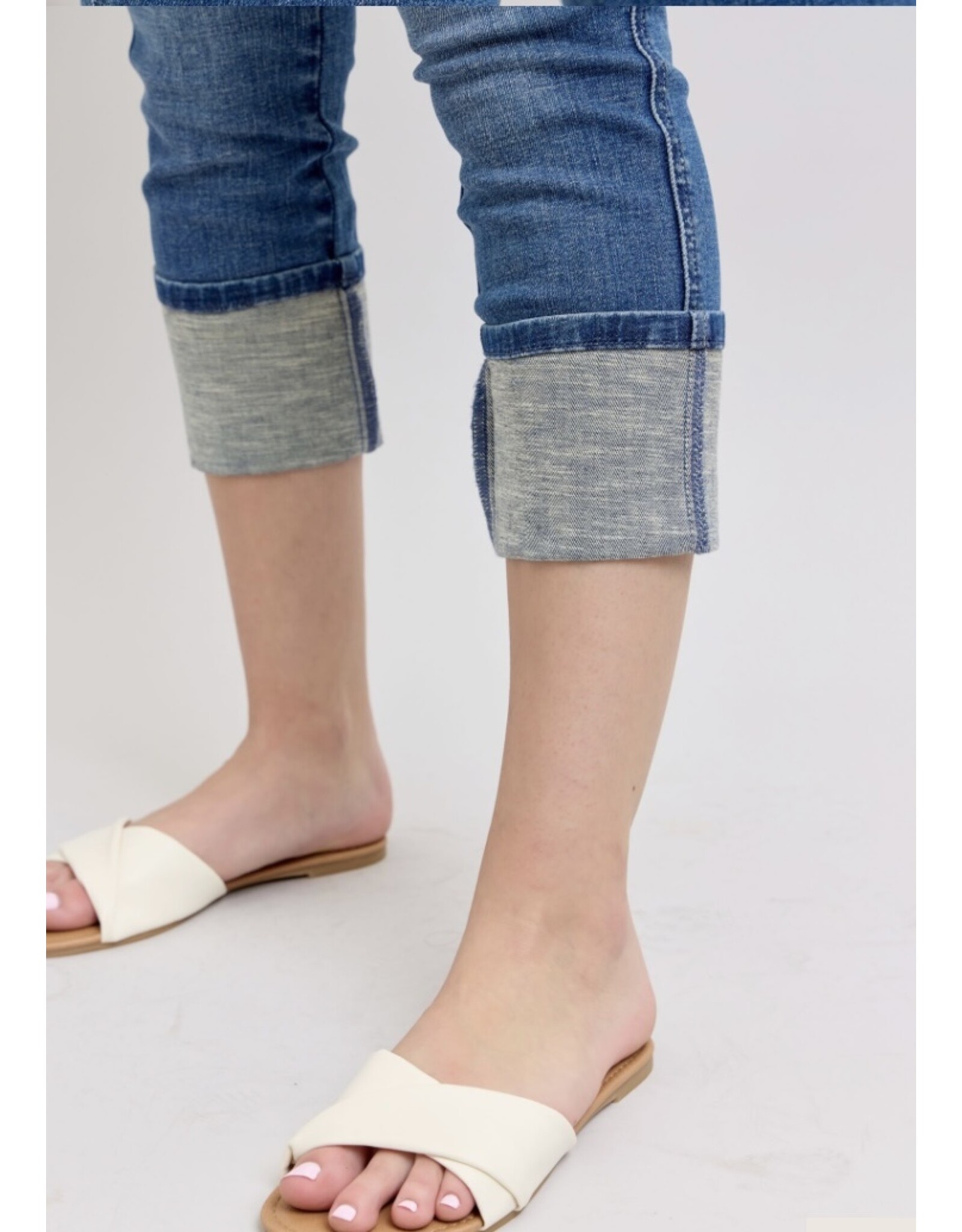 Judy Blue Judy Blue  HW Tummy Control Cuff Capri