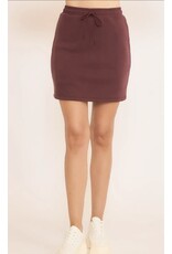 Front tie skort