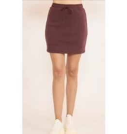 Front tie skort