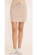 Front tie skort