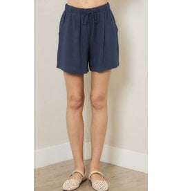 Linen 4 pocket shorts