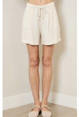 Linen 4 pocket shorts