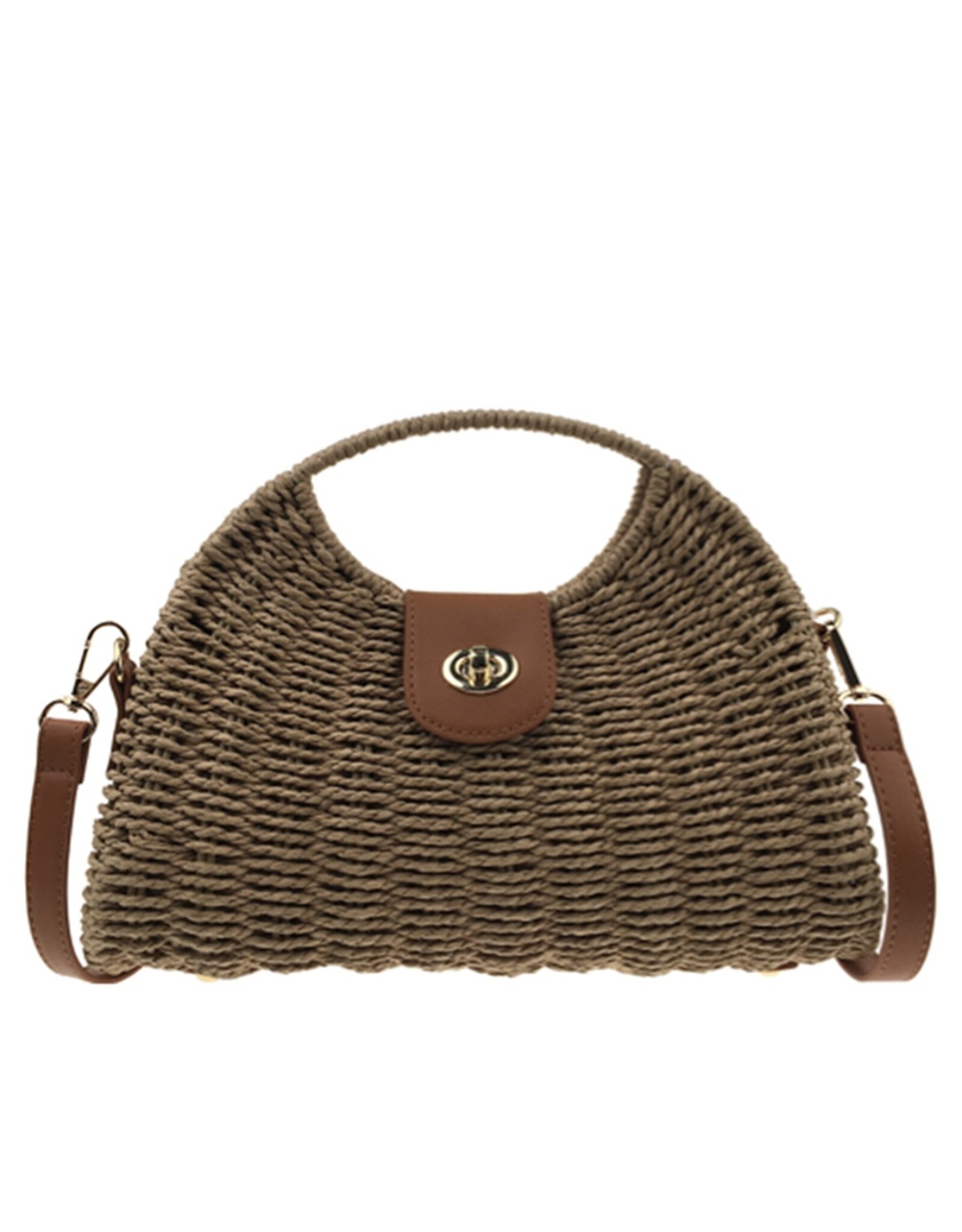 JOIA Colored wicker satchel