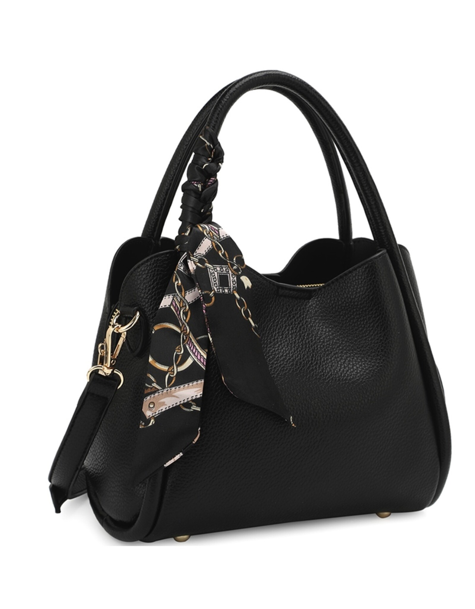 JOIA Scarf handle satchel bag