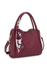 JOIA Scarf handle satchel bag