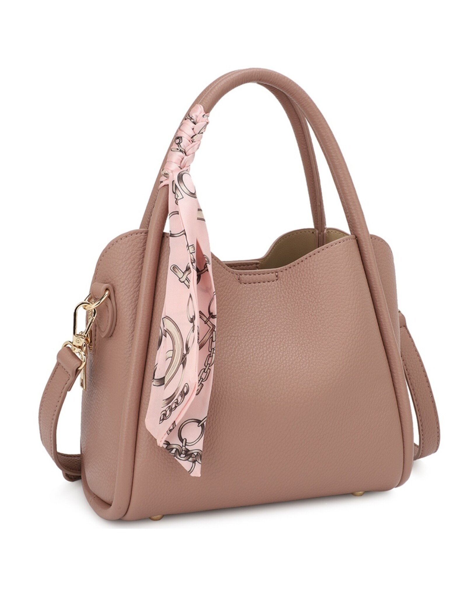 JOIA Scarf handle satchel bag